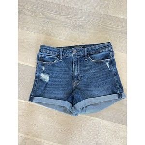 Abercrombie & Fitch Simone High Rise Jean Shorts Women's Size 28/6